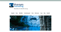Desktop Screenshot of blueeyesmarketing.ch